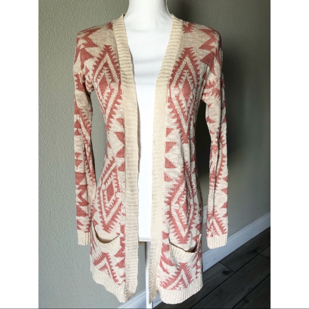 Aztec Knit Cardigan